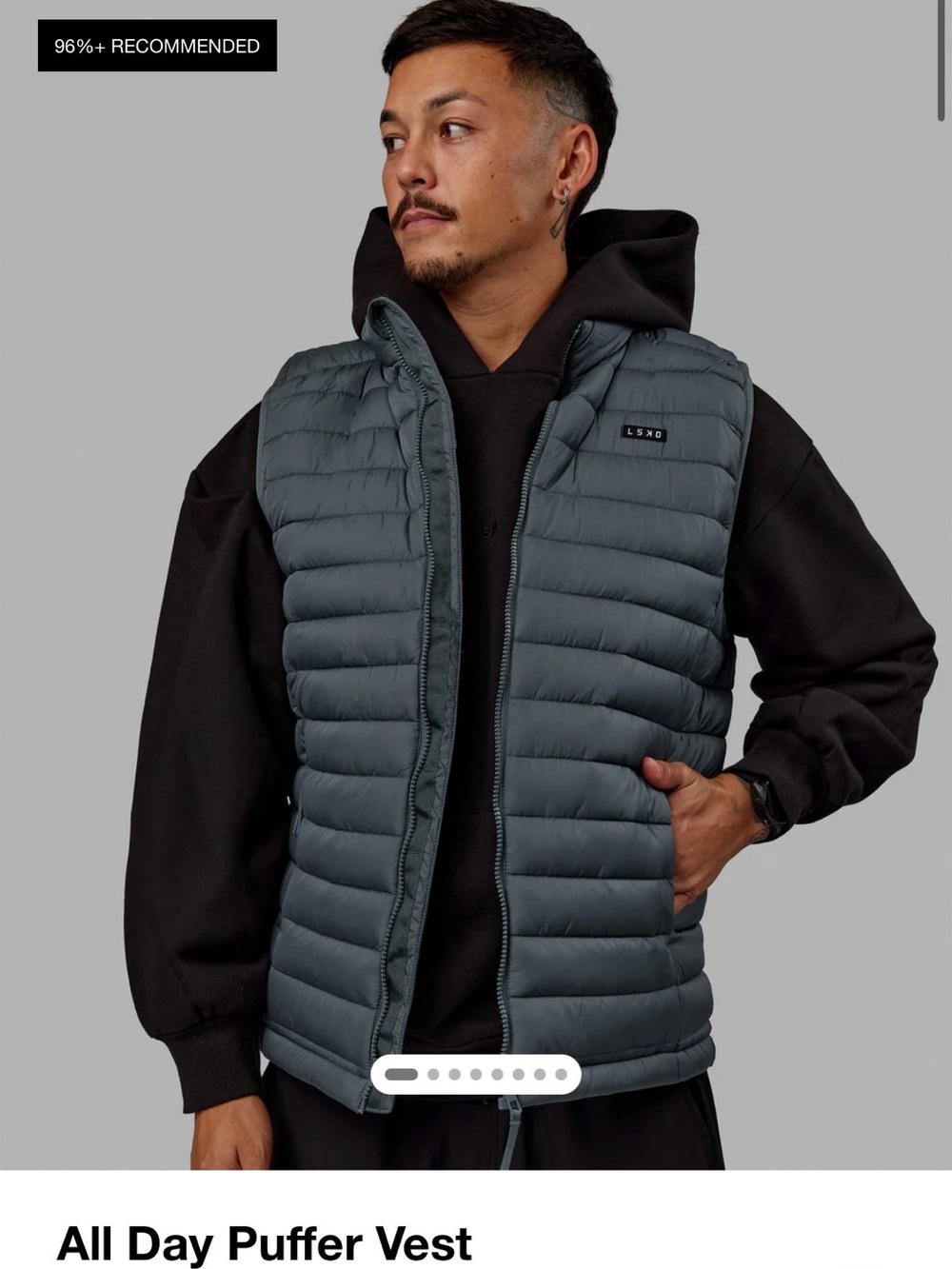 LSKD men’s puffer vest